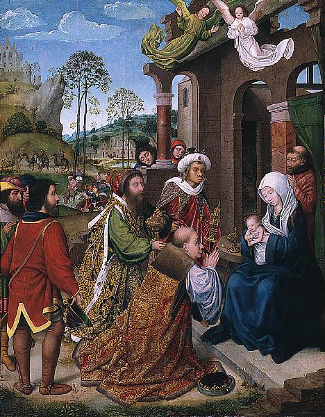 Hugo van der Goes Adoration of the Magi oil painting image